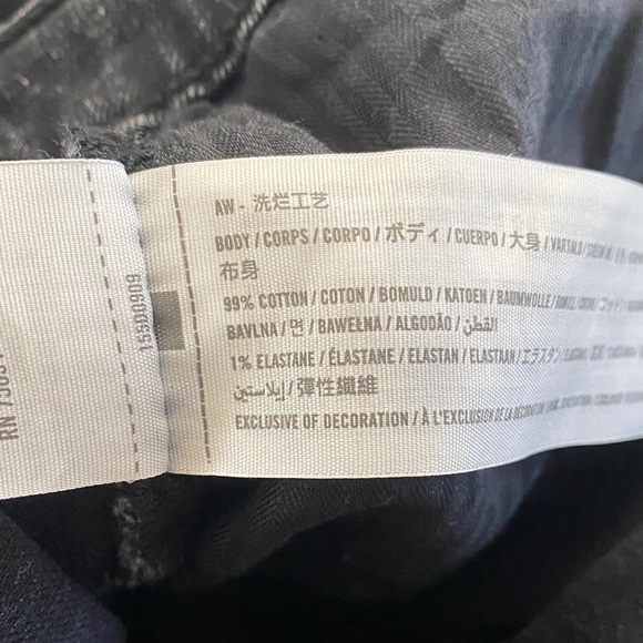 Abercrombie & Fitch - The Ankle Straight Ultra High Rise Jeans - Size 33/16 R - Picture 10 of 10